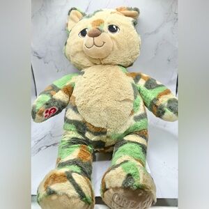 Build a Bear Great Wolf lodge camo wolf bear
